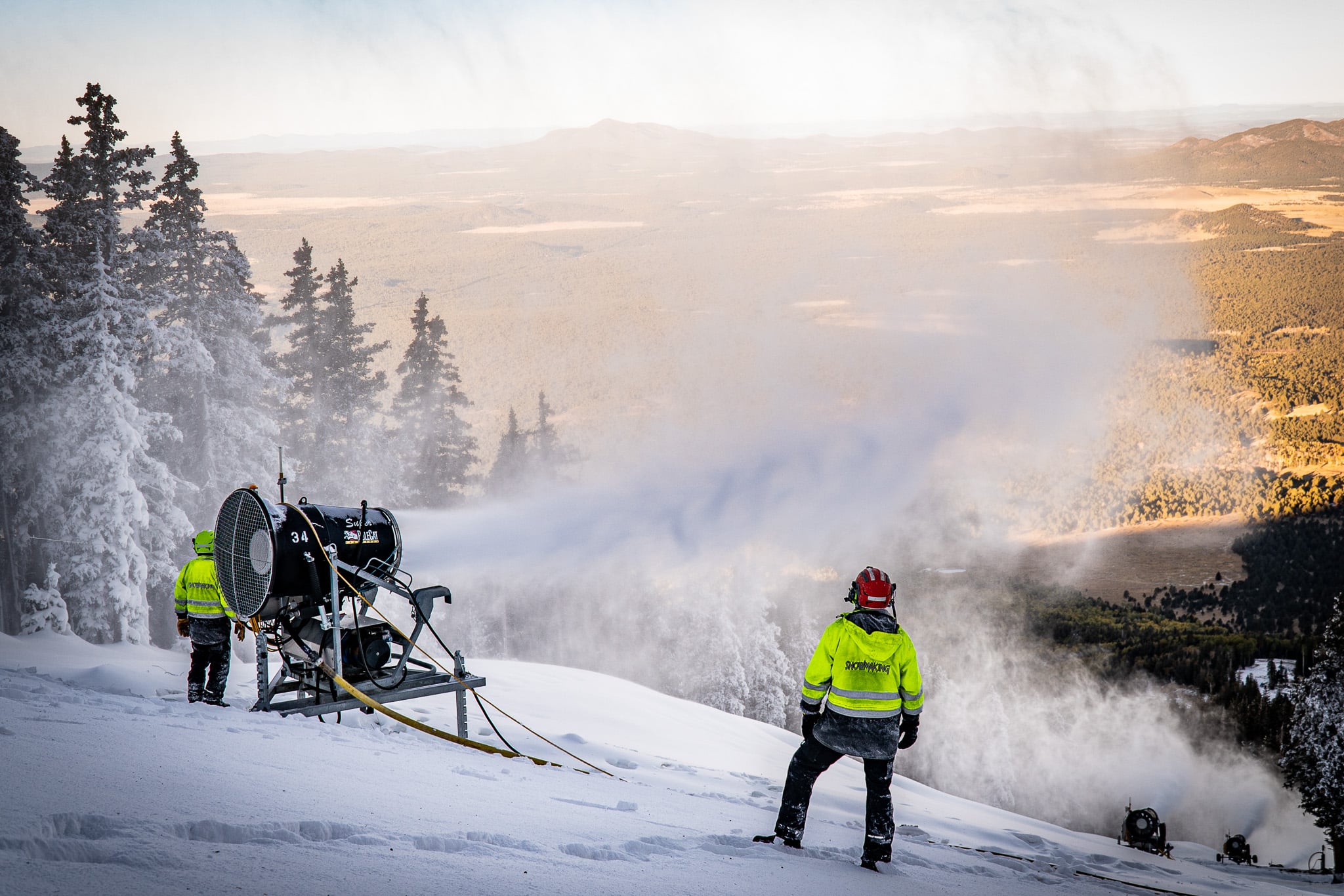 Snowmaking - Arizona Snowbowl