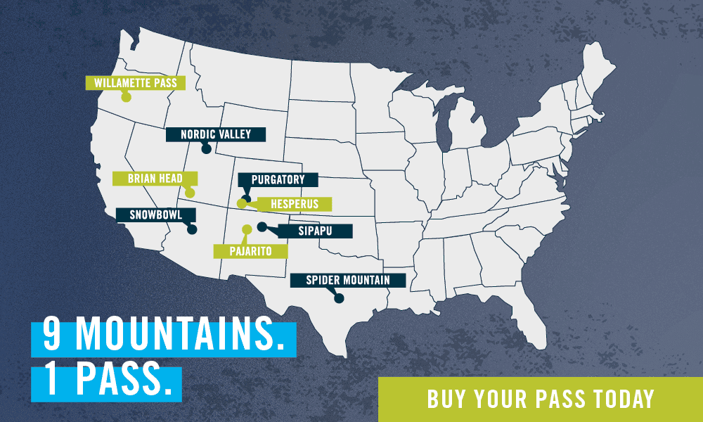 9 Mountains. 1 Pass. Buy Your Season Pass now