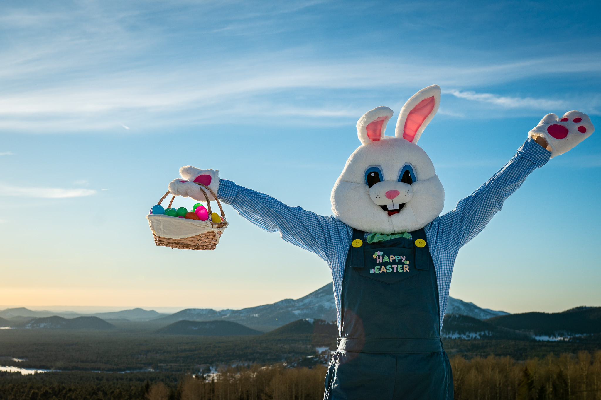 Easter Bunny at Arizona Snowbowl