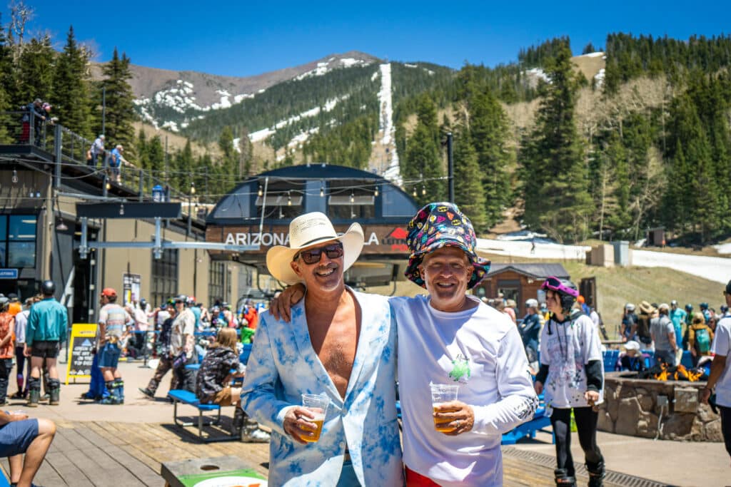 Closing day at Snowbowl.