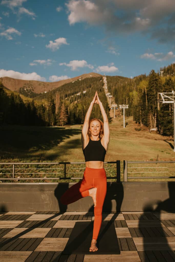 Yoga instructor at Snowbowl