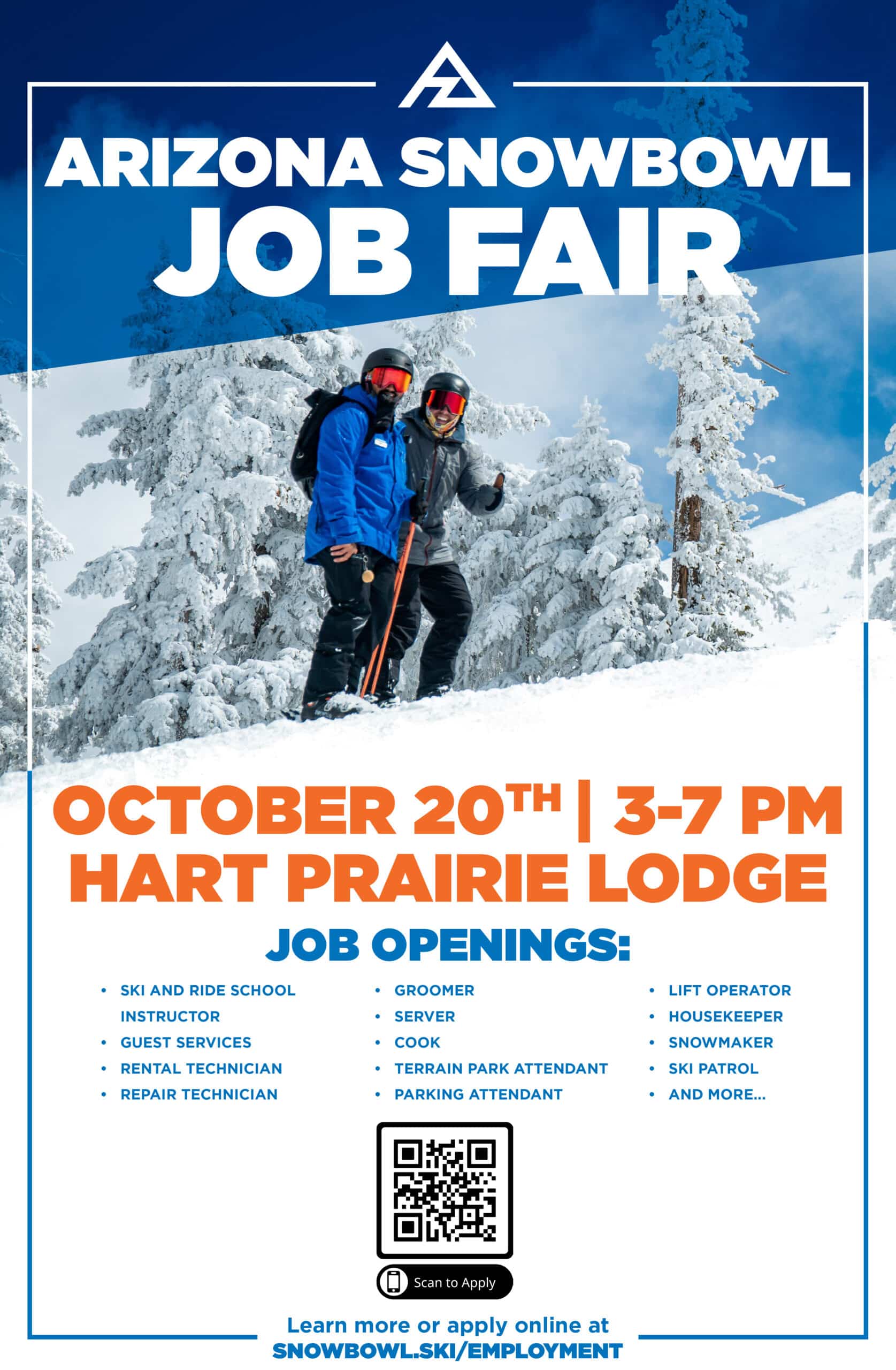 Arizona Snowbowl Job fair