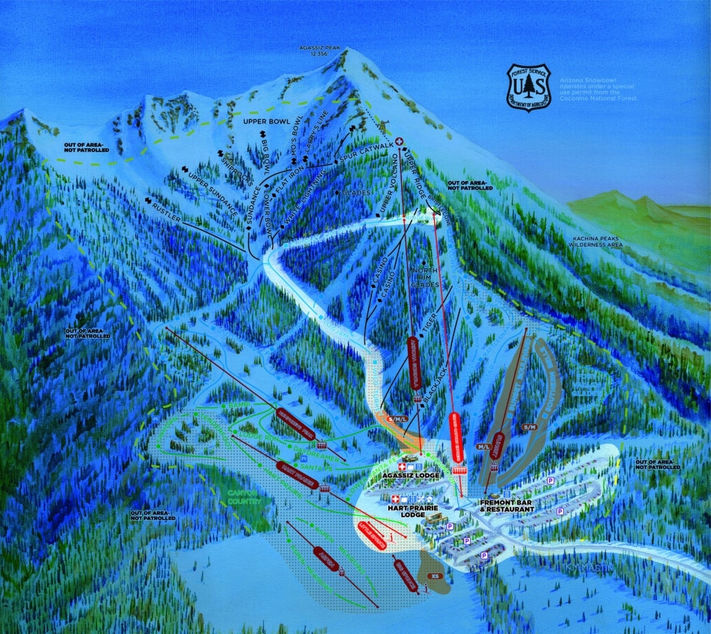 Opening Day Terrain Map