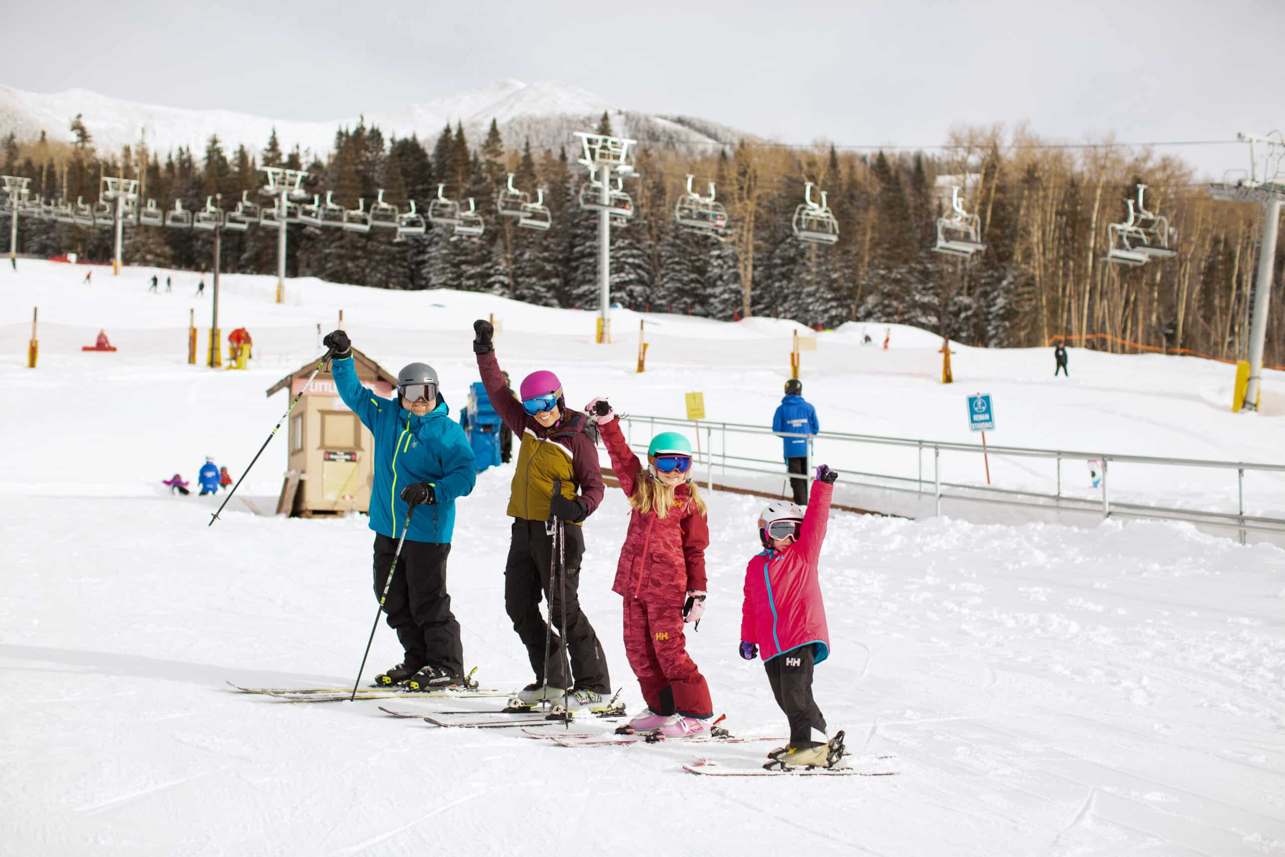 Family at Snowbowl