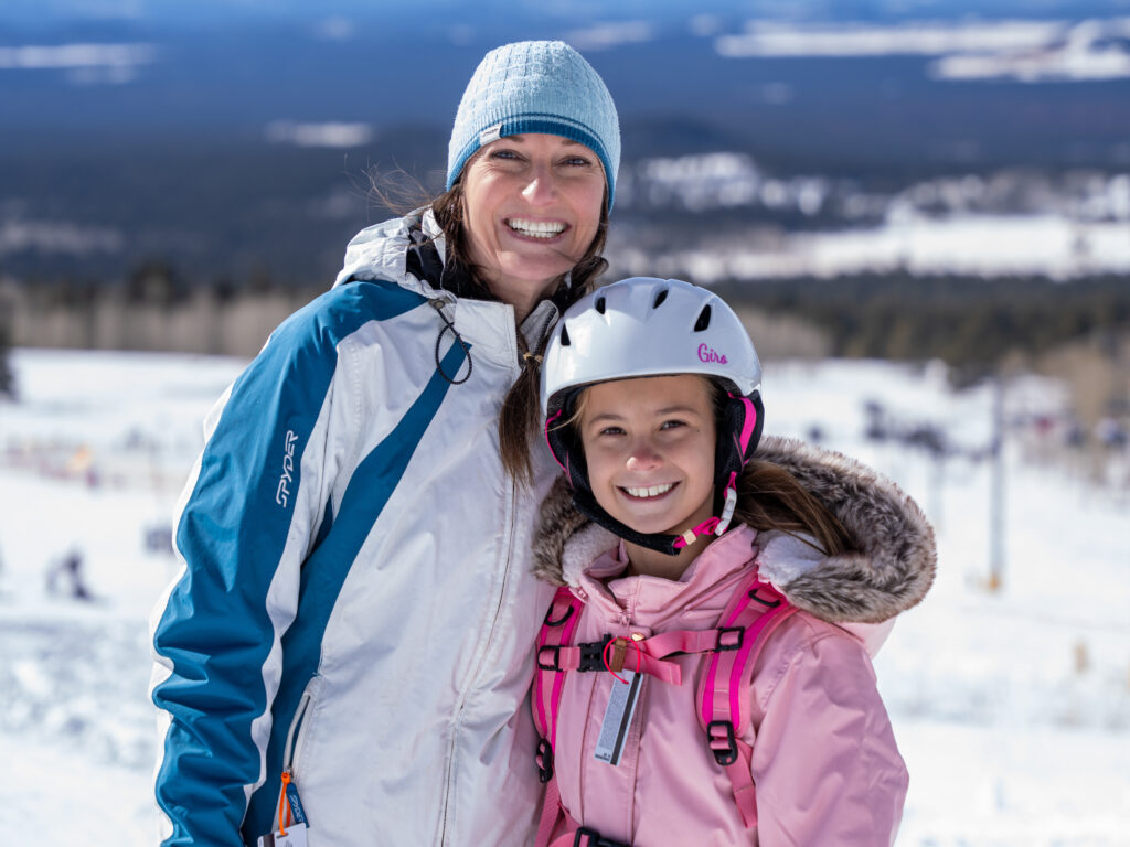 Family at Snowbowl