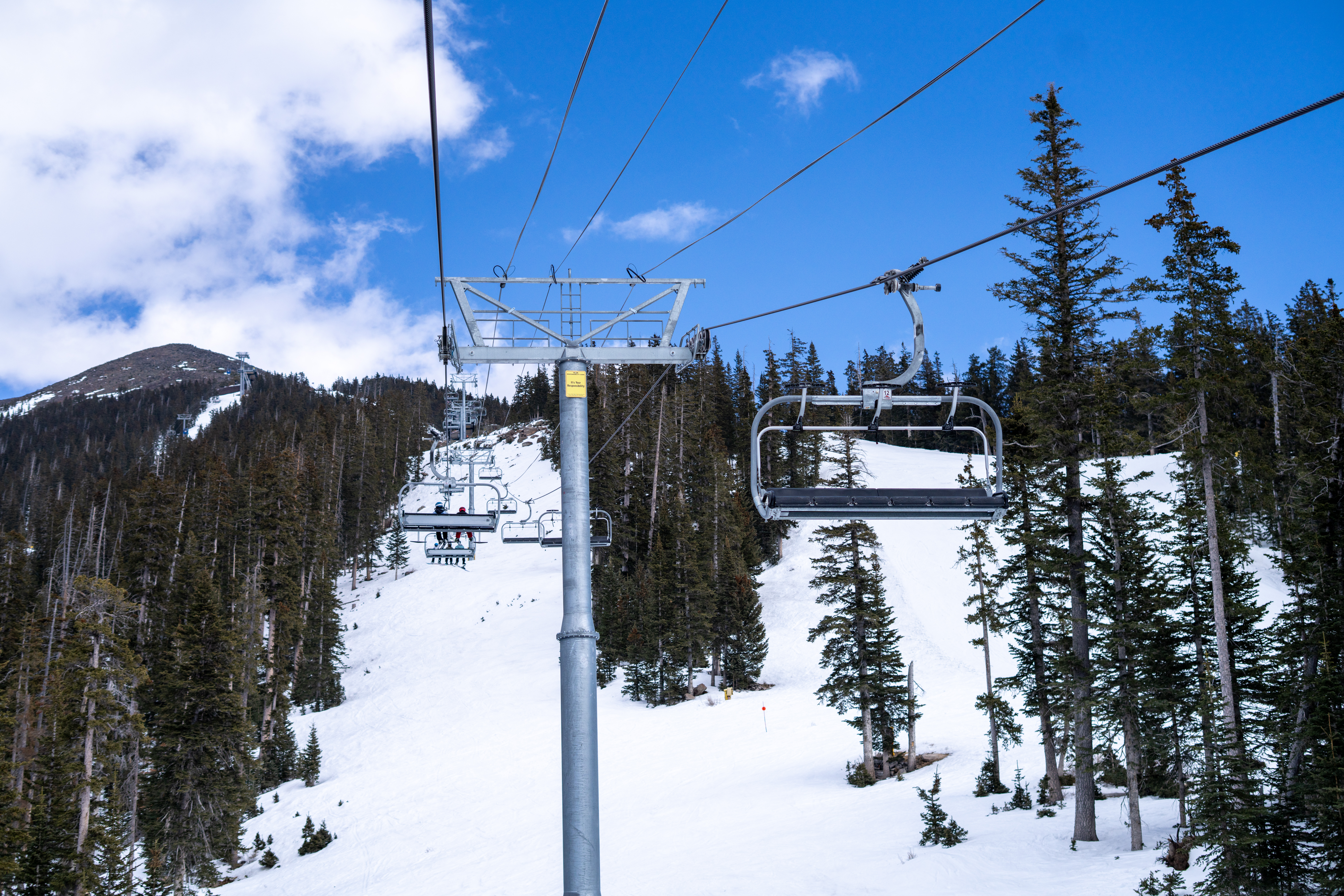 Spring view from the Grand Canyon Express chairlift