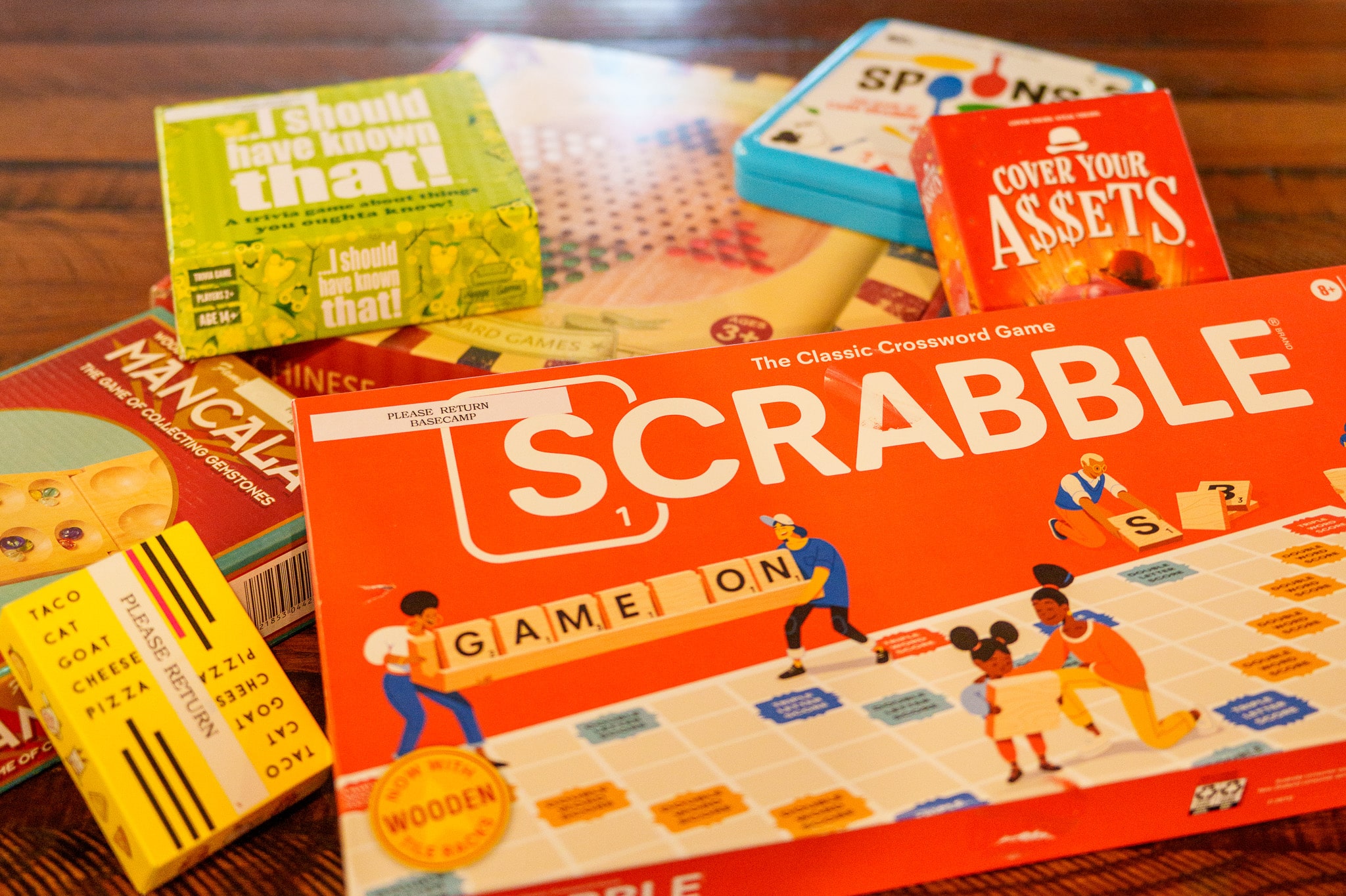 Board Games at Basecamp