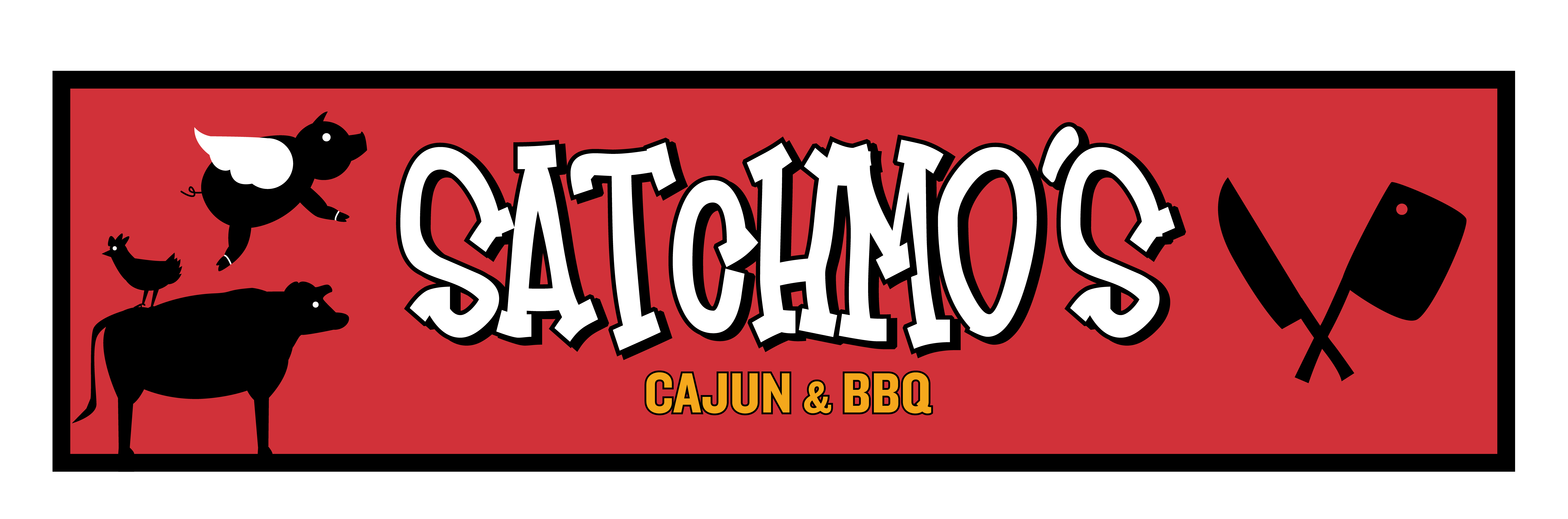 Satchmo's Cajun & BBQ logo