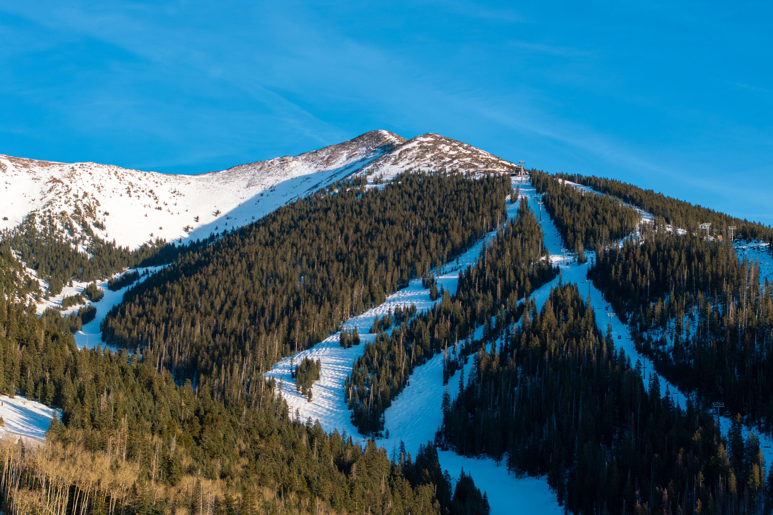 Drone photo of snowbowl